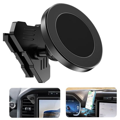 Surfcabin CNC Magnetic Car Vent Phone Mount for 2021-2026 Ford F150 - size: Fits F150 2021-2026 without Metal Arm
