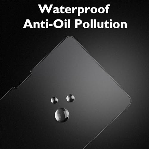 Mothca 2 Pack Matte Glass Screen Protector for iPad Pro 13-inch M5 2025 / M4 2024 + 2 Pack Camera Lens Protector with Installation Frame, Anti-Glare & Anti-Fingerprint Tempered Glass, Smooth as Silk