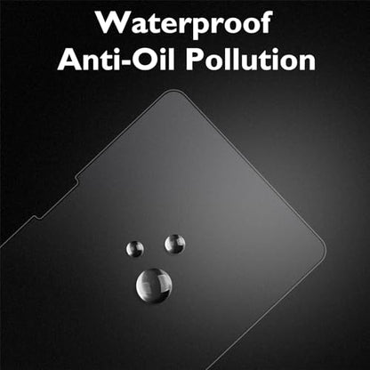 Mothca 2 Pack Matte Glass Screen Protector for iPad Pro 13-inch M5 2025 / M4 2024 + 2 Pack Camera Lens Protector with Installation Frame, Anti-Glare & Anti-Fingerprint Tempered Glass, Smooth as Silk