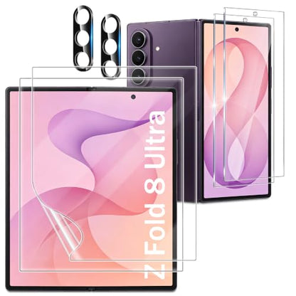 6 Pack for Samsung Galaxy Z Fold 7 / Z Fold 8 Ultra Screen Protector - size: 6.50 inch