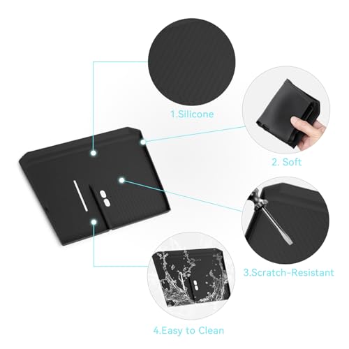 smabee Center Console Wireless Charging Protective Mat for BMW X3 2025 2026 - size: Wireless Charging Protective Mat