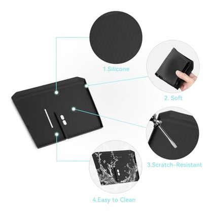 smabee Center Console Wireless Charging Protective Mat for BMW X3 2025 2026 - size: Wireless Charging Protective Mat