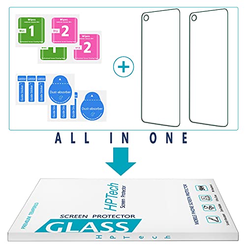 2 Pack Screen Protector for Google Pixel 4a Tempered Glass 5.81 inch - color: Clear-Google Pixel 4a 4G