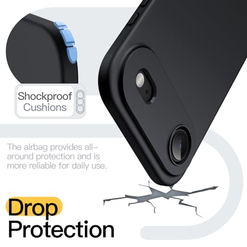 JETech Slim Case for iPhone Air, Black - color: Black