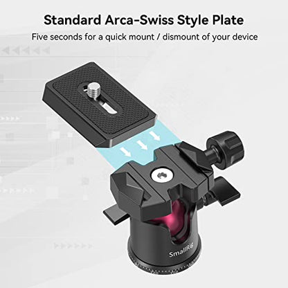 SmallRig Mini Tabletop Tripod with QR Plate for Arca-Type - BUT2664 - style: 1