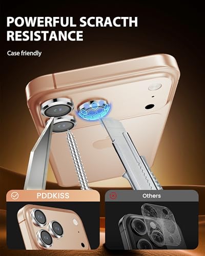 PDDKISS 2 Pack Privacy Screen Protector for iPhone 17 Pro - size: for iPhone 17 Pro - 6.3 Inch Black