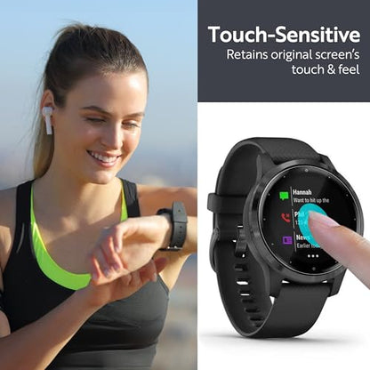 ArmorSuit 6 Pack for Garmin Vivoactive 4S 40mm (2020 Release) Screen Protector MilitaryShield HD Clear TPU Film - Made in USA - size: Vivoactive 4S (40mm)