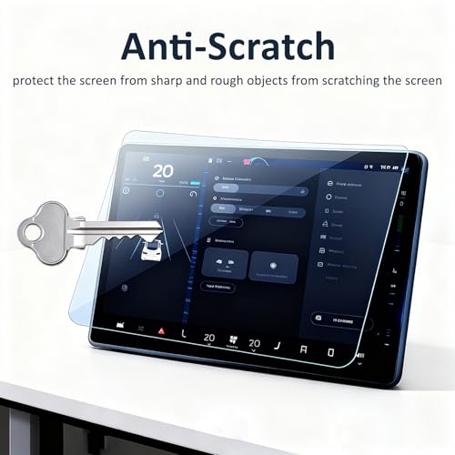 Cut to Fit Screen Protector [2-Pack] 300*202 mm Universal Trimmable Screen Protective Film HD Clear PET Customizable Touchscreen Protection Anti-Scratch Cuttable Film for Tablet, GPS, Navigation, Camera - size: M