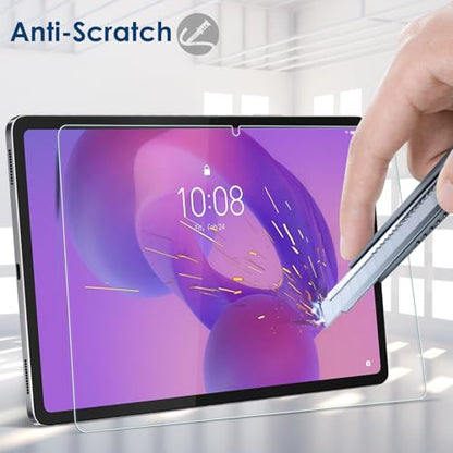 Bighan 2 Pack Screen Protector Compatible with Lenovo Idea Tab/Lenovo Tab M11 11", 9H Hardness Tempered Glass Film Clear Anti-Bubble Full Coverage foil