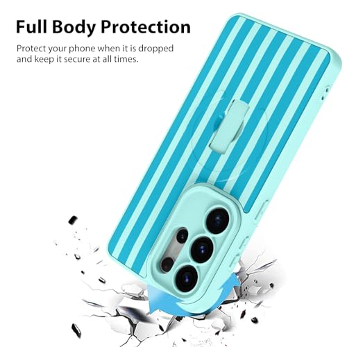KANGHAR Compatible with Samsung Galaxy S26 Ultra Case Stripes -Blue - color: Blue-Stripes, size: Samsung Galaxy S26 Ultra