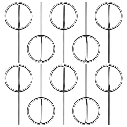 Granvela SIM Card Ejector Pin, Stainless Steel Removal Tool -10 Pack - size: 10pcs