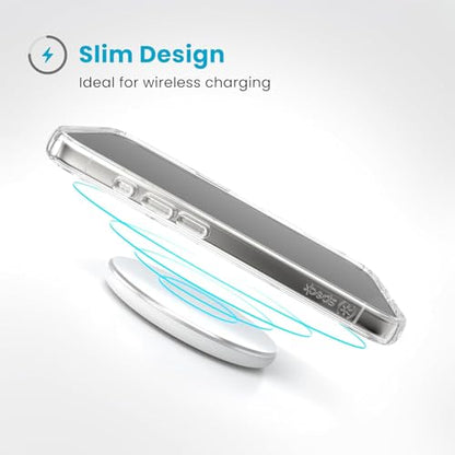 Designed for iPhone 16Pro Case Clear,[Anti-Yellowing][Military Grade Drop Protection] Slim Thin Shockproof Phone Case for iPhone 16Pro(6.3")-Clear