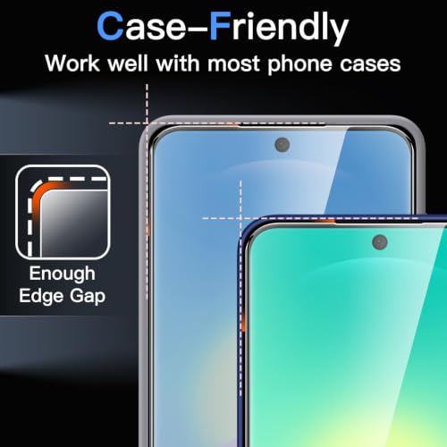 JETech Screen Protector for Samsung Galaxy A27, 3-Pack - size: Galaxy A27