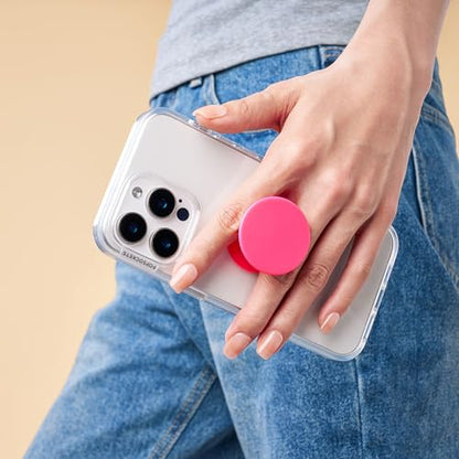 PopSockets Adhesive Phone Grip, Holder- Neon Pink - color: Neon Pink Adhesive, style: Adhesive