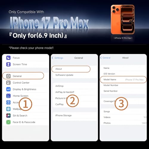 DMJN UNBREAK Designed for iPhone 17 Pro Max Screen Protector 6,9 Inch (N0.1 Military Grade Shatterproof) Tempered Glass, Easy Installation, Case Friendly, Full Coverage, 9H+ Glass, HD Clear, 2 Pack - size: iPhone 17 Pro Max