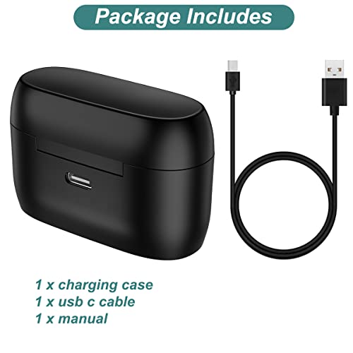 Kissmart Charging Case for Jabra Elite 85t Earbuds (Black)