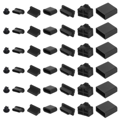 50 Pcs USB Cover Cap, Anti Dust Plugs Charging Port Protector Stopper
