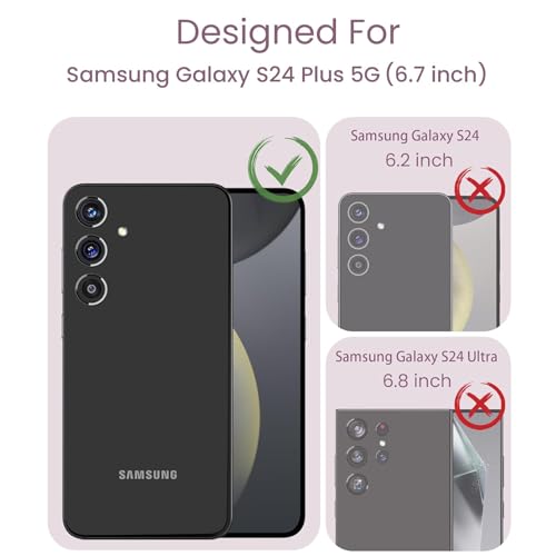 Battery Case for Galaxy S24 Plus,[12000mAh]Large capacity Slim Portable Protective Fast Charging Case Battery Case Compatible with Galaxy S24 Plus Wireless Charging Case with Carplay(6.7inch)-Black - size: for Galaxy S24 Plus