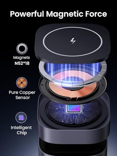 UGREEN MagFlow 2-in-1 Foldable Magnetic Wireless Charging Station