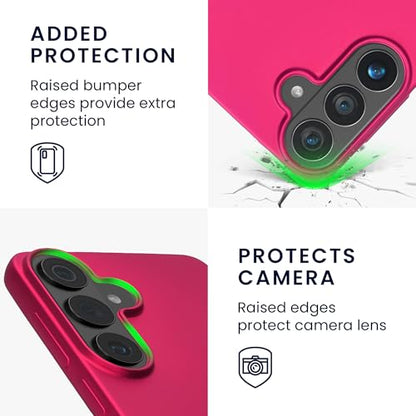 kwmobile Case Compatible with Samsung Galaxy S26 Plus Case - Soft Slim Metallic TPU Silicone Cover - Metallic Pink - color: metallic pink, size: Galaxy S26 Plus