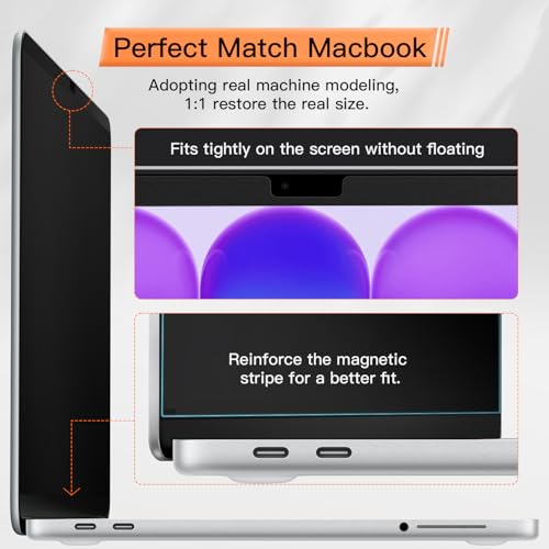 Magnetic Privacy Screen for MacBook Neo 13 Inch (2026, A18 Pro Chip, A3404) - size: 13 Inch (MacBook Neo 2026)