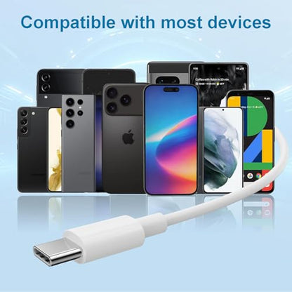 2 Packs USB C Headphones for iPhone 17/16/15 Earbuds Type C Earphones