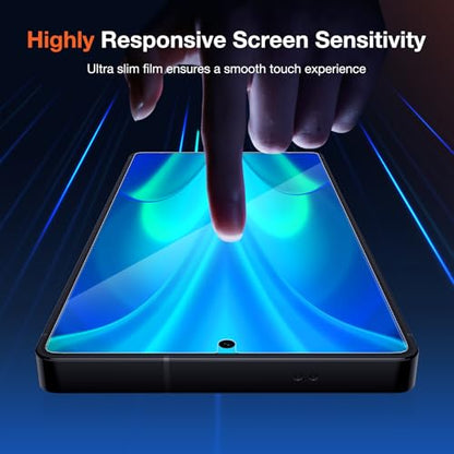 KUZOOM 2 Pack Privacy Screen Protector for Samsung Galaxy S25 Ultra - color: Galaxy S25 Ultra Black
