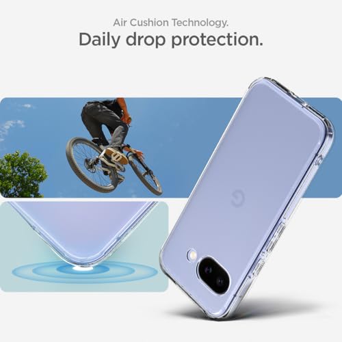 Spigen Ultra Hybrid for Pixel 9a Case, Crystal Clear - color: Clear, size: Pixel 9a