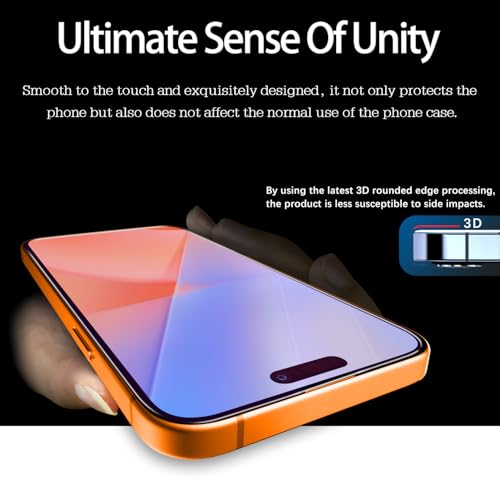 MAYtobe 2-Pack Screen Protector for Apple iPhone 17 Pro Max Tempered Glass - size: iPhone 17 Pro Max