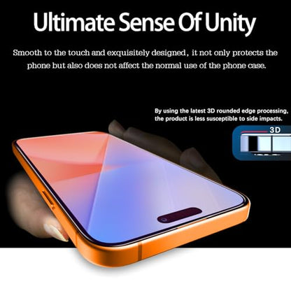 MAYtobe 2-Pack Screen Protector for Apple iPhone 17 Pro Max Tempered Glass - size: iPhone 17 Pro Max
