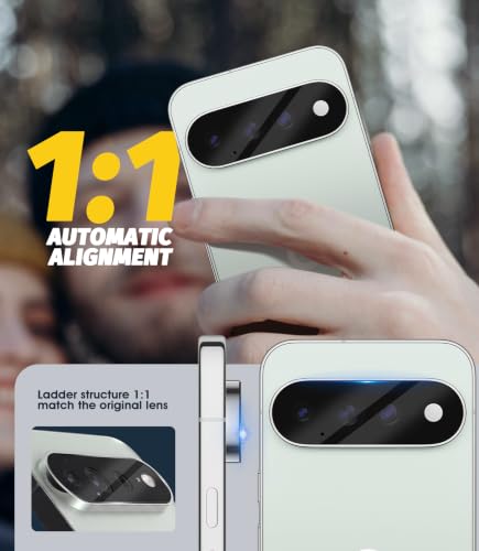 Orzero (3 Pack Camera Lens Protector Compatible for Google Pixel 11 Pro XL, Protector de Cámera Case Friendly Tempered Glass 9H High Definition Microphone Cutout Anti-Scratch - size: Google Pixel 11 Pro XL 6.8 inch