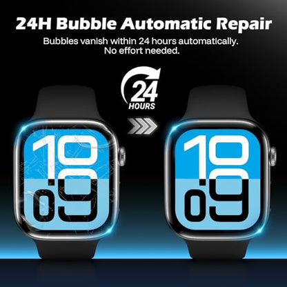 JULK [6-Pack] For Apple Watch Screen Protector 44mm Series SE3/SE2/SE/6/5/4 - size: Series SE-3/SE-2/SE/6/5/4 44mm