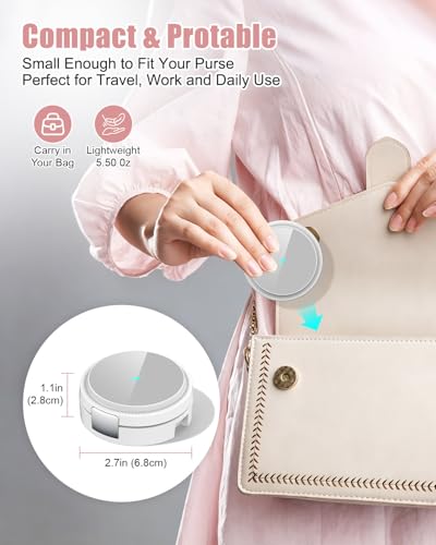 3-in-1 Magnetic Wireless Charger for iPhone, Apple Watch & AirPods, White - color: White