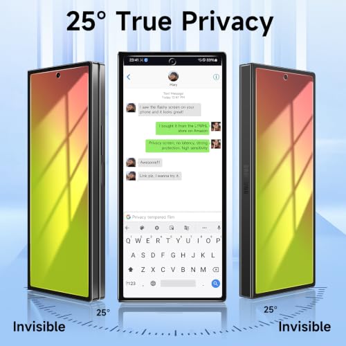 LYWHL 2-Pack Z Fold 8 Ultra Privacy Screen Protector Gradient Colorful - size: Samsung Galaxy Z Fold 8 Ultra