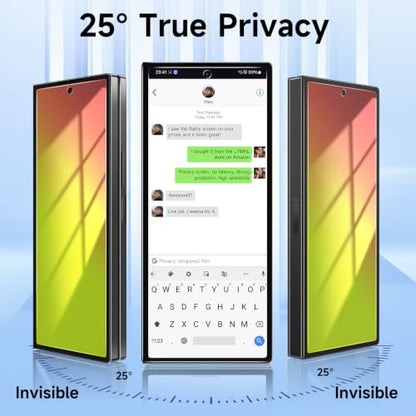 LYWHL 2-Pack Z Fold 8 Ultra Privacy Screen Protector Gradient Colorful - size: Samsung Galaxy Z Fold 8 Ultra