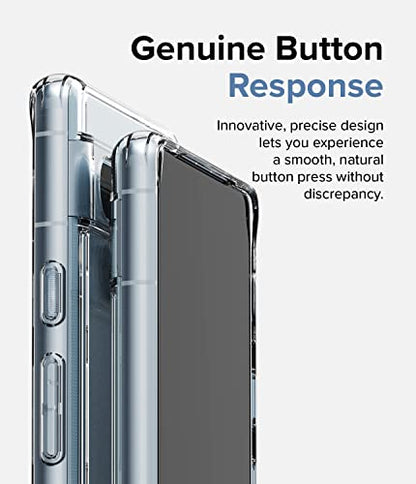 Ringke for Google Pixel 7a Case [Fusion Matte Clear] | Oil & Dirt Resistant, Anti-Fingerprint Technology Prevents Oily Smudges, Frosted Coating Feels Velvety Soft - size: Pixel 7a