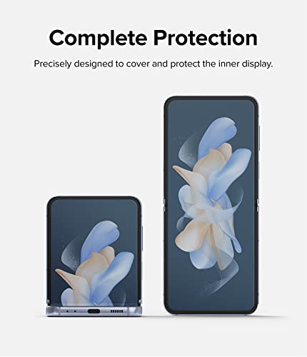 Ringke for Samsung Galaxy Z Flip 4 Screen Protector [Dual Easy, 2 Pack]