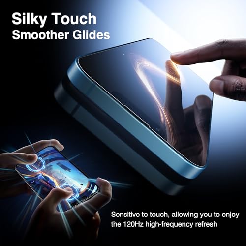 EZ-GLAZ-4+2 Pack for iPhone 13 Screen Protector (6.1") HD Clear - size: iPhone 13