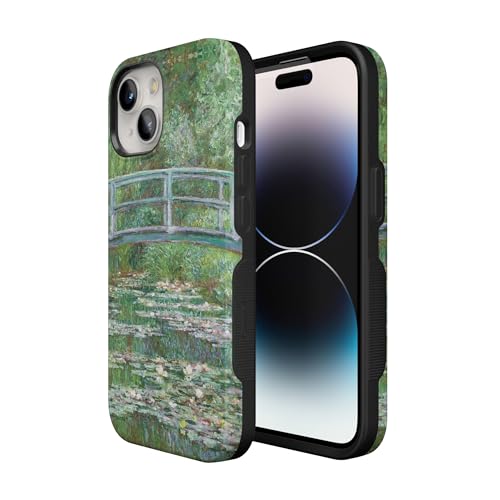 Casely iPhone 15 Plus Case | Monet's Bridge | The Met Museum | Bold Protective Design | Compatible with MagSafe - color: Monet's Bridge | The Met Museum
