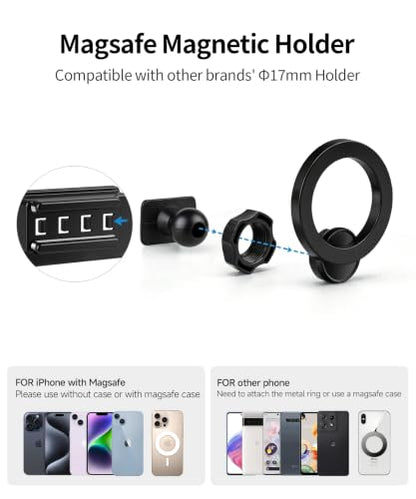 Car Phone Holder for Dodge Ram 1500/Ram 2500/Ram 3500 2013-2018 Accessories - size: for 2013-2018 Ram 1500 2500 3500