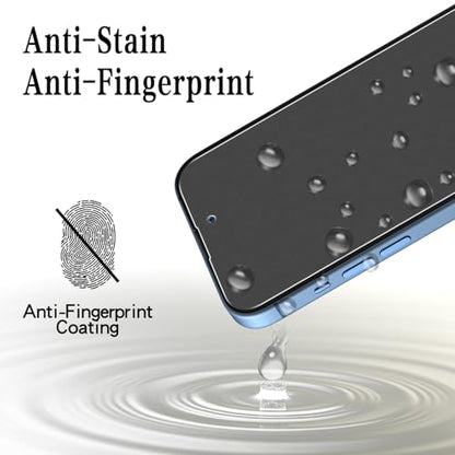 MAYtobe 2PCS Matte Privacy Screen Protector for iPhone 15 Pro Max, 15 Plus - size: iPhone 15 Pro Max, 15 Plus