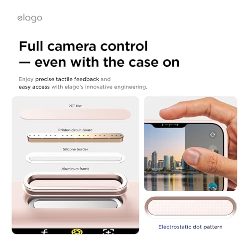 elago Premium Magnetic Silicone Case for iPhone 17 | Compatible with MagSafe, Liquid Silicone Material, Protection, Shockproof, Slim Phone (Lovely Pink) - color: Lovely Pink, size: iPhone 17