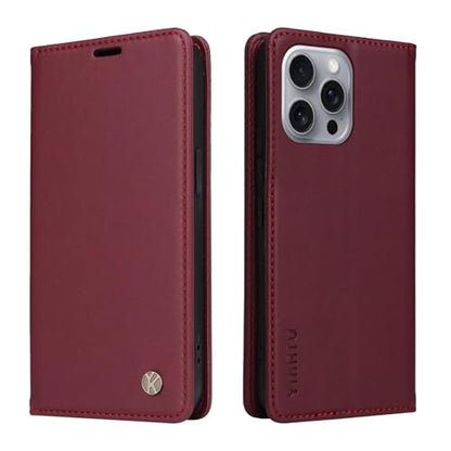 Caseurban Compatible with iPhone 16 Pro Max Wallet Case PU Leather Flip Folio Case with Card Holder Magnetic Closure Shockproof Protective Phone Cover Black - color: Black, size: iPhone 16 Pro Max