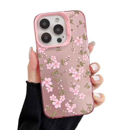 ZTOFERA for iPhone 13 Pro Case,Cute Pink Ribbon Bow Tie Planet Star Floral Aesthetic Phone Case,Trendy Slim Hard IMD Shockproof Protective Bumper Phone Cover for Women Girls,Green Leaf - color: Green Leaf, size: iPhone 13 Pro 6.1"