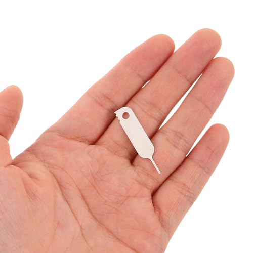 Operitacx 400pcs Universal Sim Card Tool Kit with Tray Ejector Pins and Watch Band Pin Remover for Smartphones Tablets Mobile Phone Maintenance