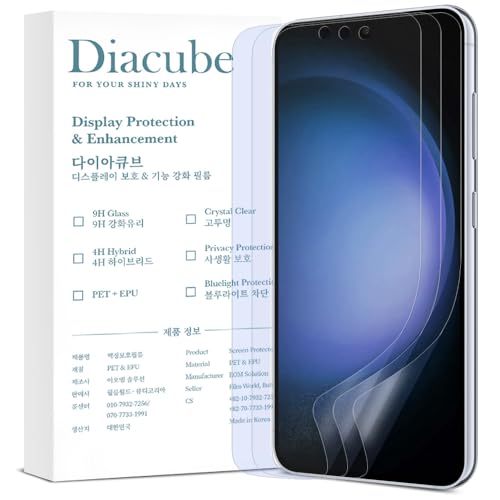 3-Pack Anti-Blue Light Matte Screen Protector For Samsung Galaxy S23 Plus [Support Fingerprint Unlock] Anti-Glare, Anti-Fingerprint [Eye Protection] Bubble-Free Installation with Alignment Jig - size: Galaxy S23 Plus
