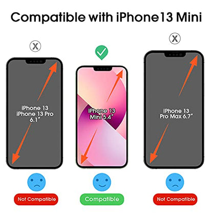 amFiIm OneTouch for iPhone 13 Mini Screen Protector 5.4" Tempered Glass - size: IPH13Mini-5.4"