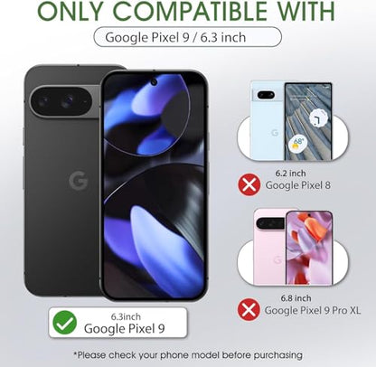 3 Pack Screen Protector for Google Pixel 9 6.3", HD Ultra-Thin Full Coverage Soft TPU Hydrogel Film Google Pixel 9 - Fingerprint ID Compatible, Self-Healing, Touch Sensitive - size: Google Pixel 9