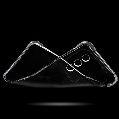 Phone Case for Doogee Blade 10 Power - Clear | 6.56" Slim Shockproof Protective Cover, Anti-Scratch Soft Silicone Rubber Gel Bumper Shell - color: Clear
