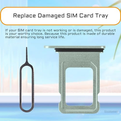 for iPhone 12 Green Single SIM Card Tray Slot Replacement